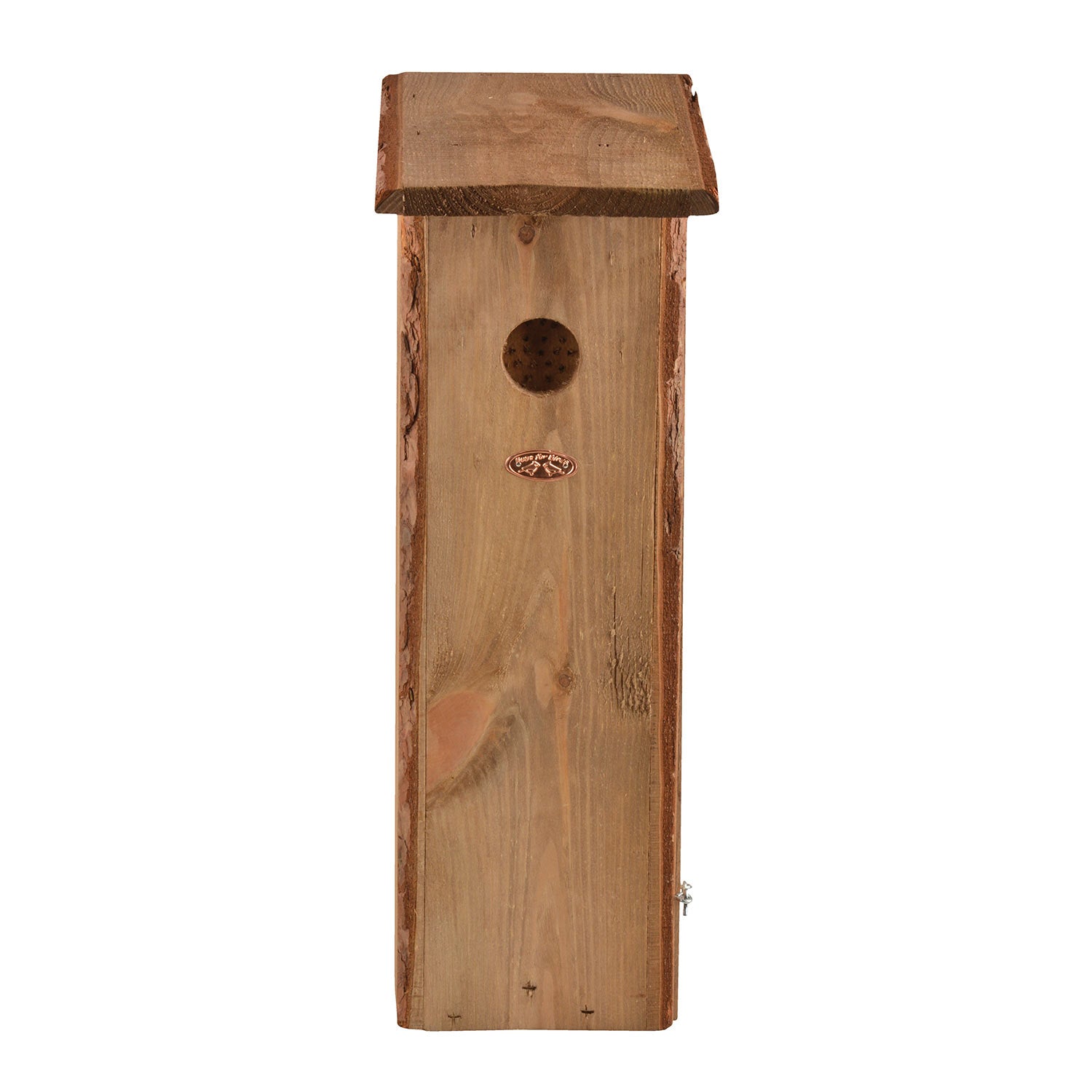 Woodpecker Nesting Box Fsc-certified Timber Side-door | 8 Panel | Beige