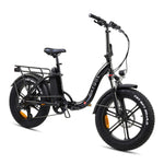 Vester Step 2025 Folding Bike - Fat Tyre E-bike | Black
