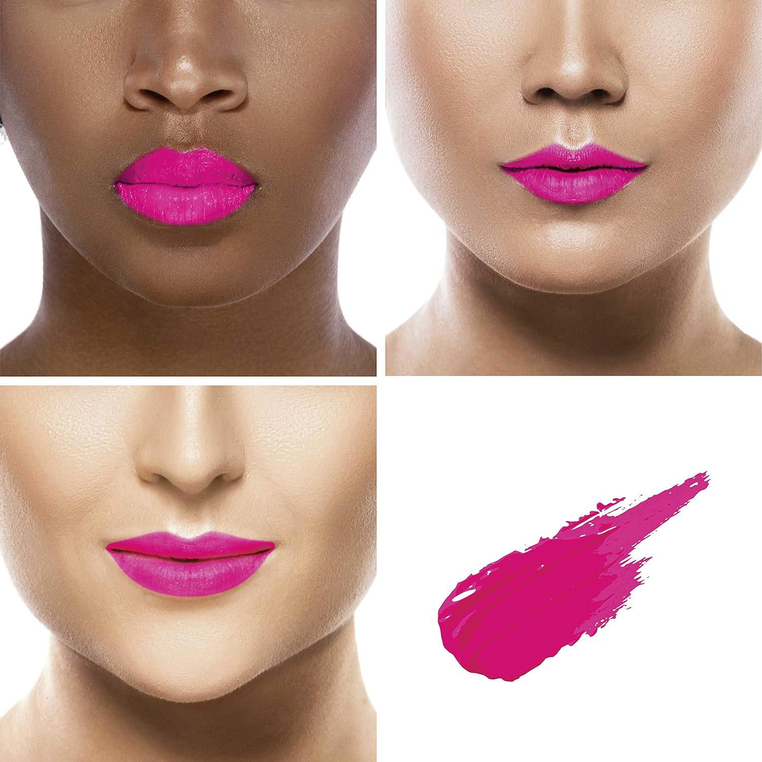 Liquid Lipstick Natural, Vegan & Organic Long Lasting, 786 | Fuchsia