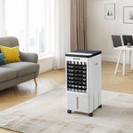 6l Portable Evaporative Air Cooler Tower Fan Design For Home & Office | Small | White