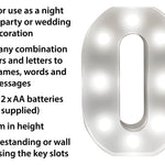 St Helens Battery Operated 3d Led Number