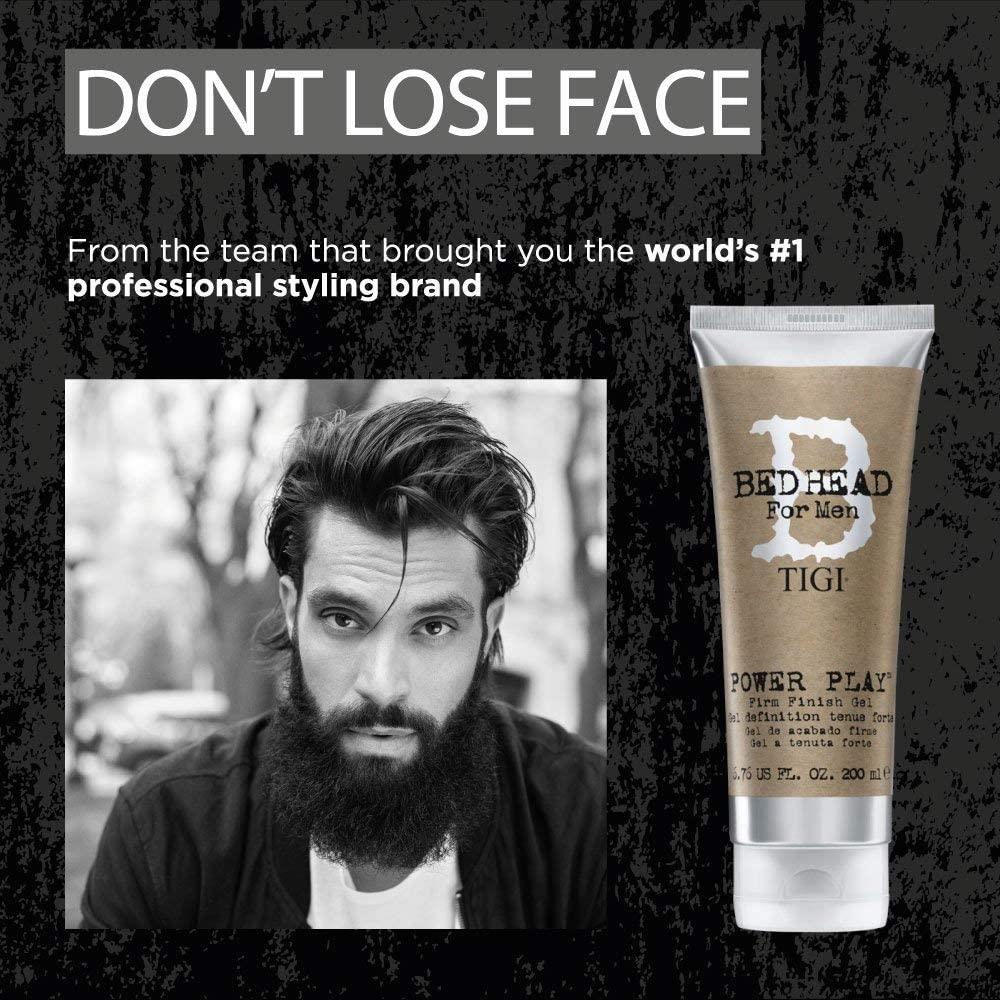 Power Play Mens Hair Gel For Strong Hold 200ml, 1pk