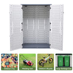 Outdoor Resin Large Storage Shed