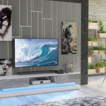 Bloom Tv Unit 180cm With Led Lights | Grey