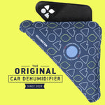 2 Pack Triangle Car Dehumidifier Bags 450g Reusable Moisture Control