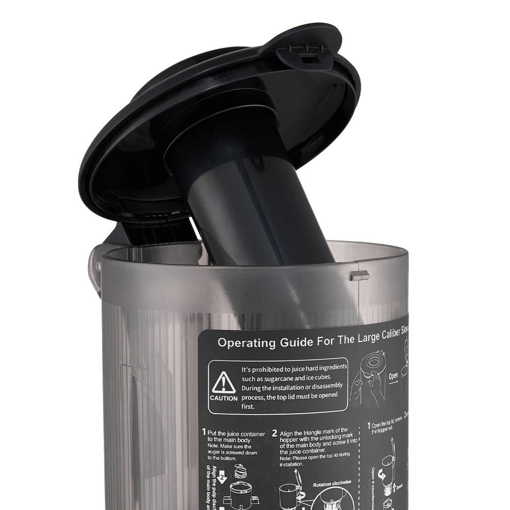 200w Cold Press Juicer Slow Masticating Machine | Grey