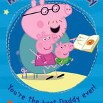 Peppa Pig Best Daddy' Father's Day Card Official Product