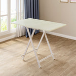 Folding Wooden Dining Table | 60cm x 100cm | White