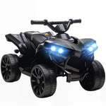6v Kids Atv, Battery Powered Ride On Car For Ages 3-6 Years | Black