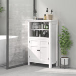 Modern Bathroom Storage Cabinet, White