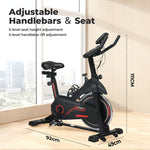 Centra Magnetic Exercise Bike Indoor Cardio Spinning Training Fitness