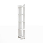 Modern 5-tier Corner Bookshelf Shelf Unit