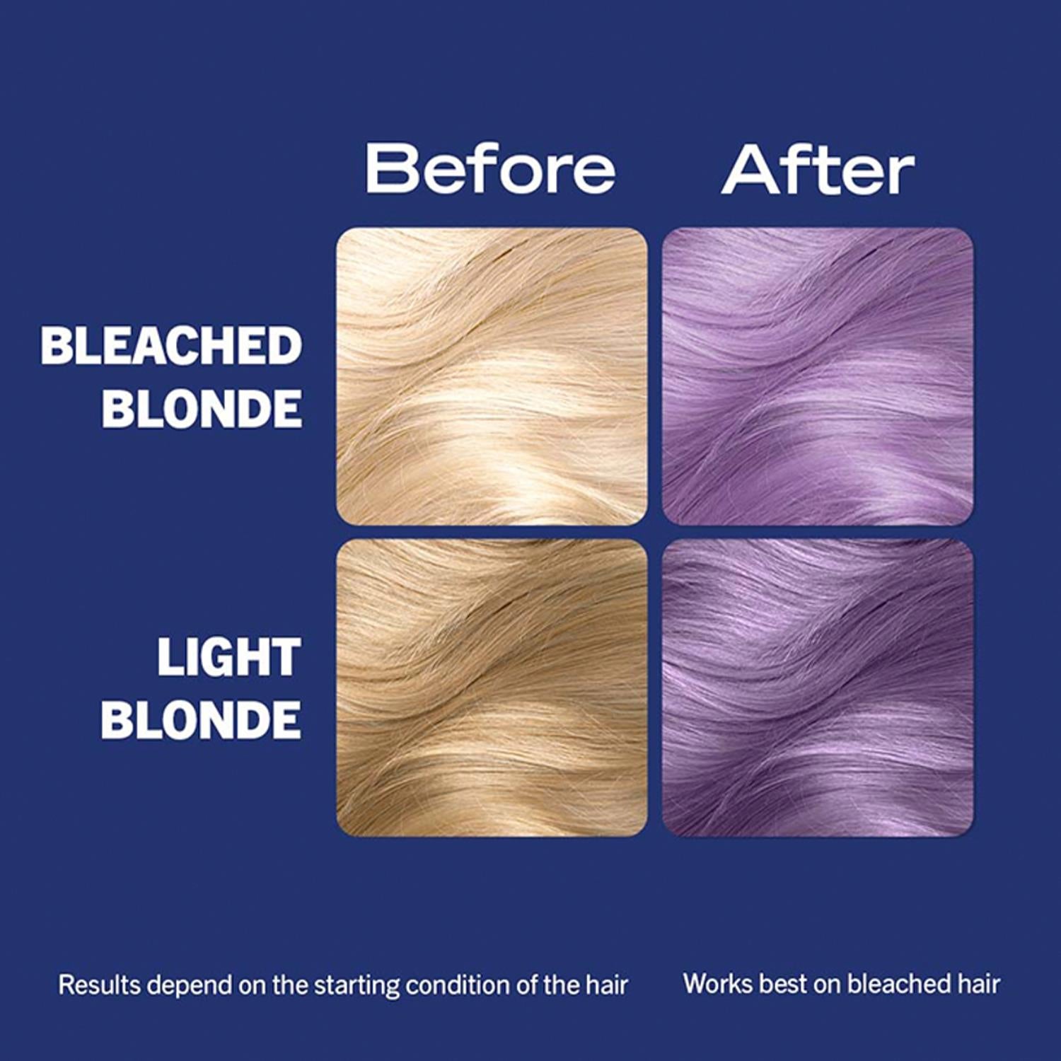 Live Ultra Brights Semi-permanent Hair Dye, P120 Lilac Crush 3x