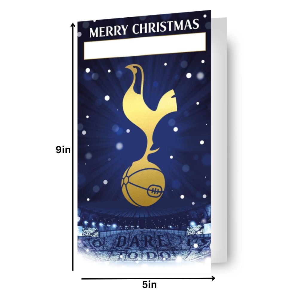 Personalise Christmas Card With Sticker Sheet Official Product