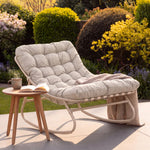 Softrock Outdoor Rocking Chair | One Size | Beige