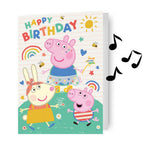 Peppa Pig Sound Birthday Card Official Product