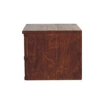 Artisan Furniture Solid Wood Box Frame Wall Nightstand