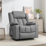 Sheridan Dual Motor Electric Riser Recliner With Massage And Heat | Grey