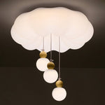 Modern Remote-controlled Ceiling Light With Pendant Decor
