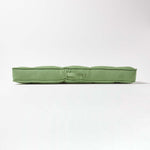 Cotton 2 Seater Booster Cushion | 50cm x 100cm | Forest Green
