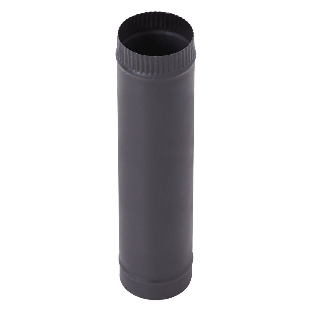 Black Cast Iron Wood Burning Stove Pipe | Large