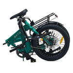 Virum 2025 Folding Bike - Lightweight E-bike | Green