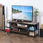 Tv Unit For Tvs Up To 60 Inches Shelves | Gray