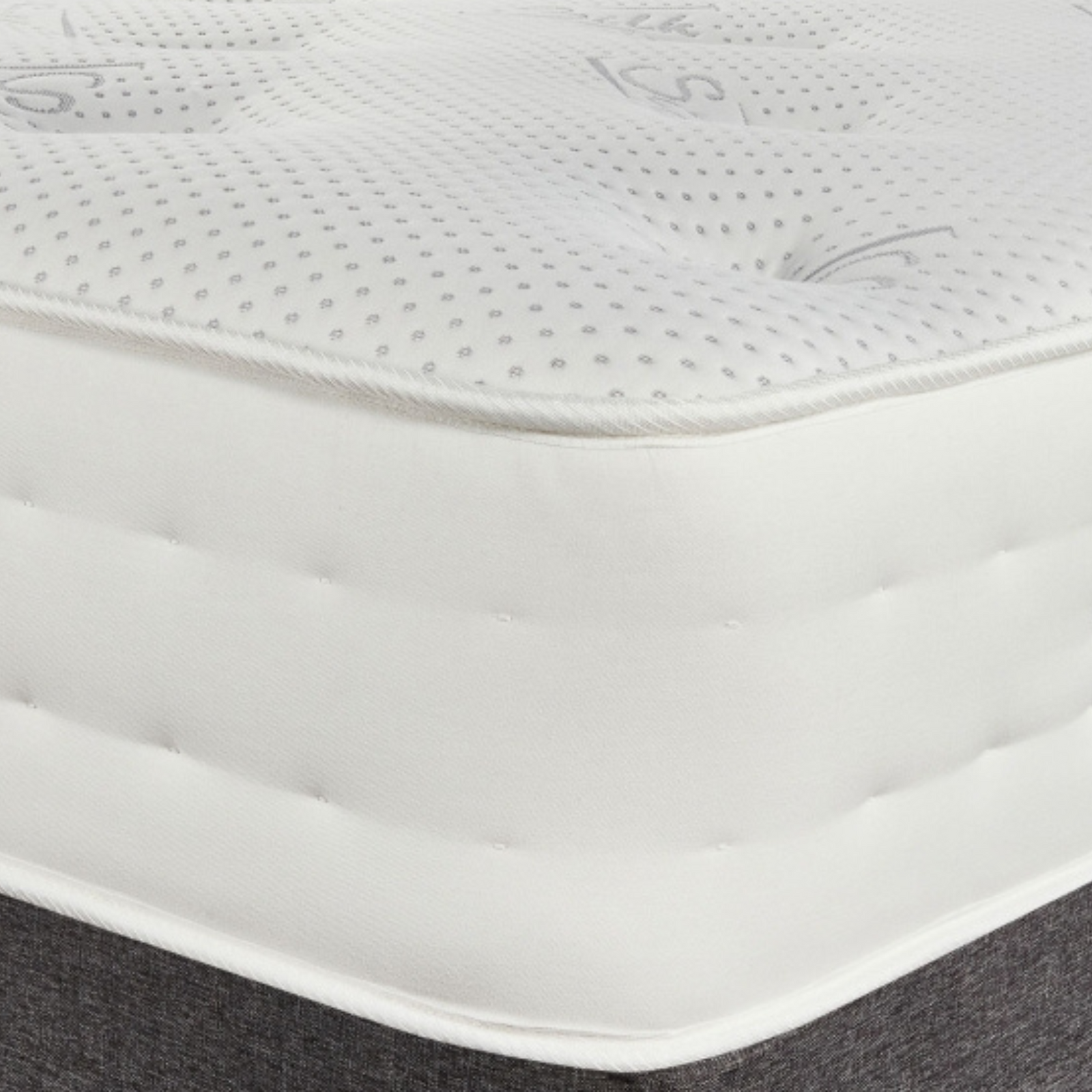 Smooth Silk Pocket 1000 Mattress - Medium/firm Support | Single | White