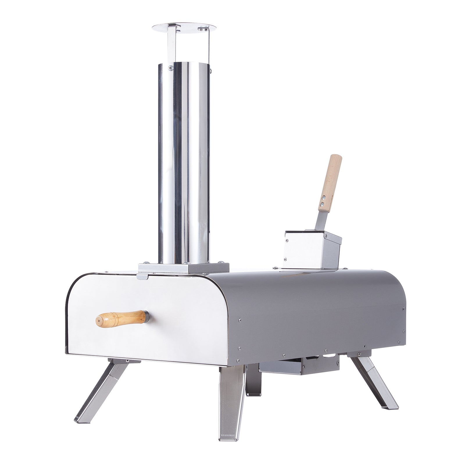 12-inch Outdoor Stainless Steel Stone-baked Pizza Oven