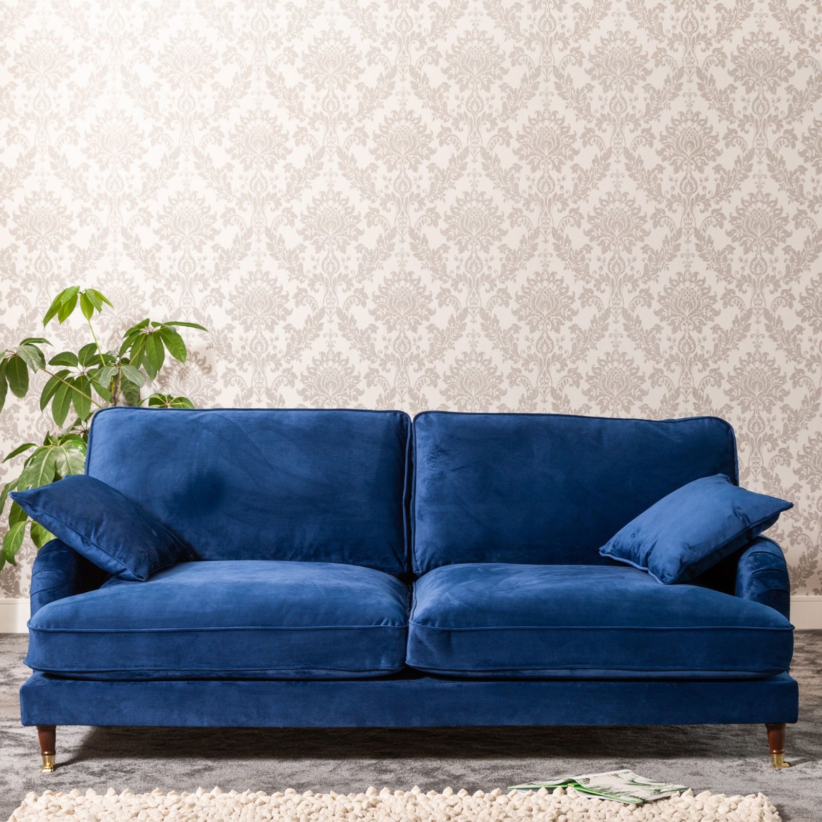 Mackenzie 4 Seat Sofa | 4 | Blue