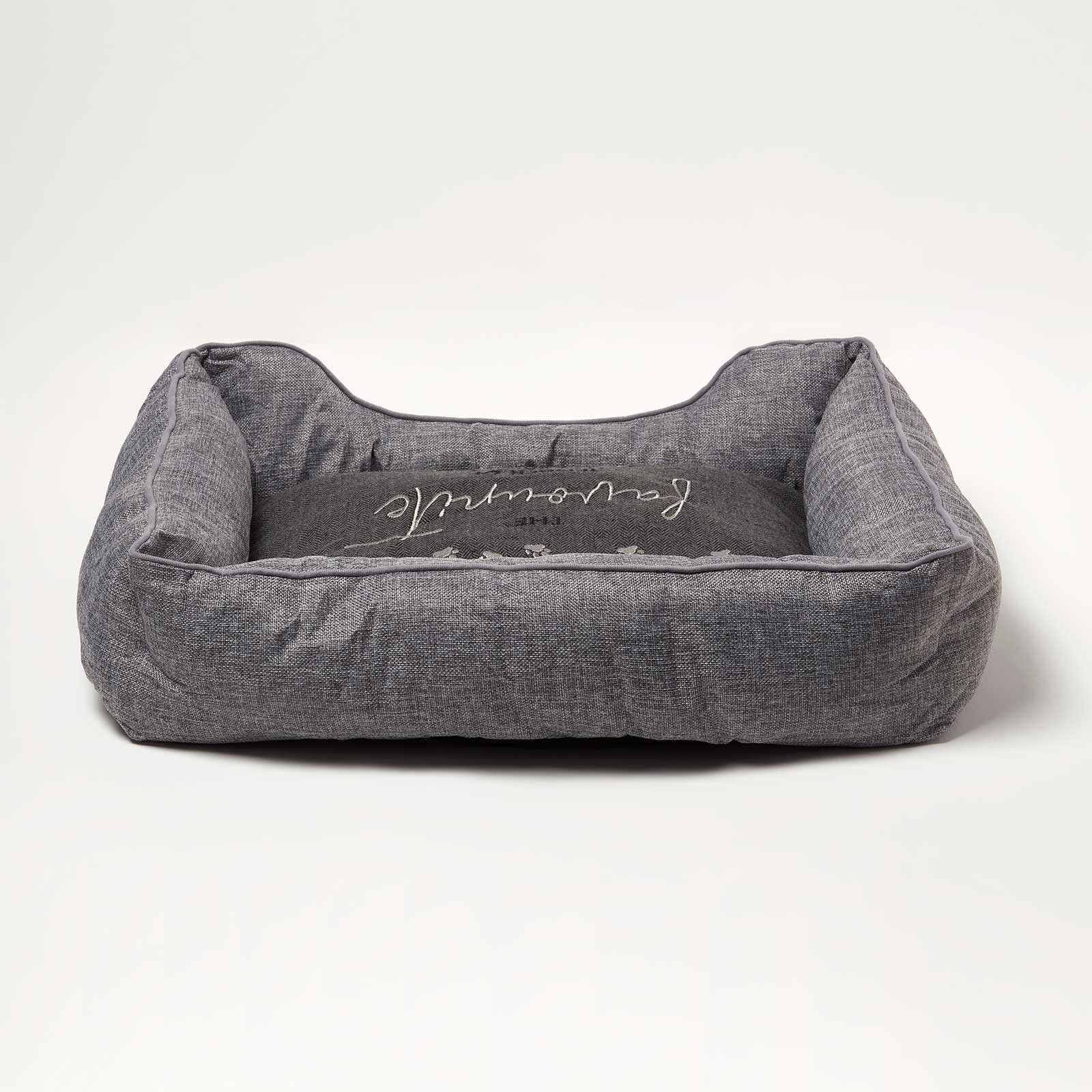 Woven Favourite Pet Bed | Large | Grey
