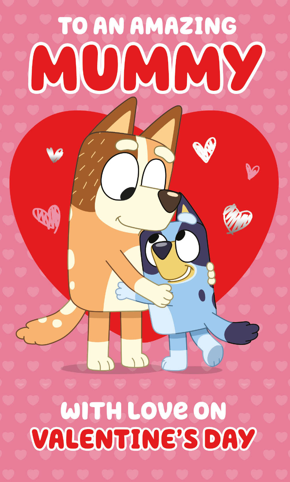 Bluey Mummy' Valentine's Day Card Official Product