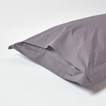 Egyptian Cotton Oxford Pillowcase 200 Tc | 48cm x 91cm | Dark Grey