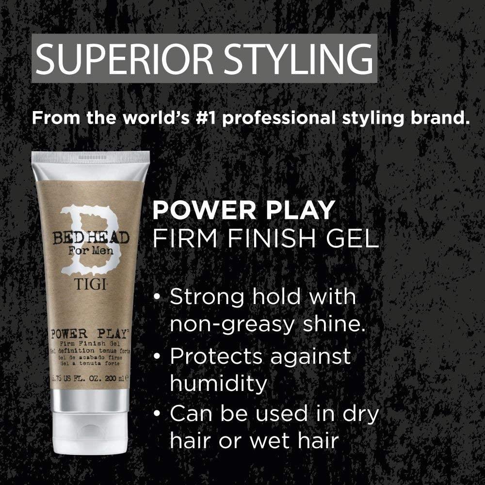 TIGI Power Play Mens Hair Gel For Strong Hold 200ml, 1pk