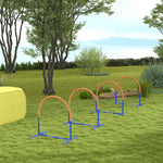 Dog Agility Training Equipment Pet Agility Training Set With Carry Bag