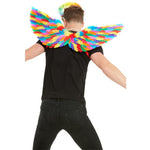 Rainbow Feather Wings