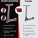 Deluxe Stunt Scooter | Black