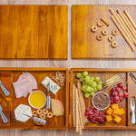 BlauKe Wooden Cheese Board Set For Big Parties - Large Wooden Serving Board/tray Of Acacia - Serving Platters With Cheese Tools