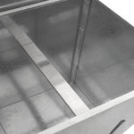 Galvanised Coal Bunker | 500kg | Silver