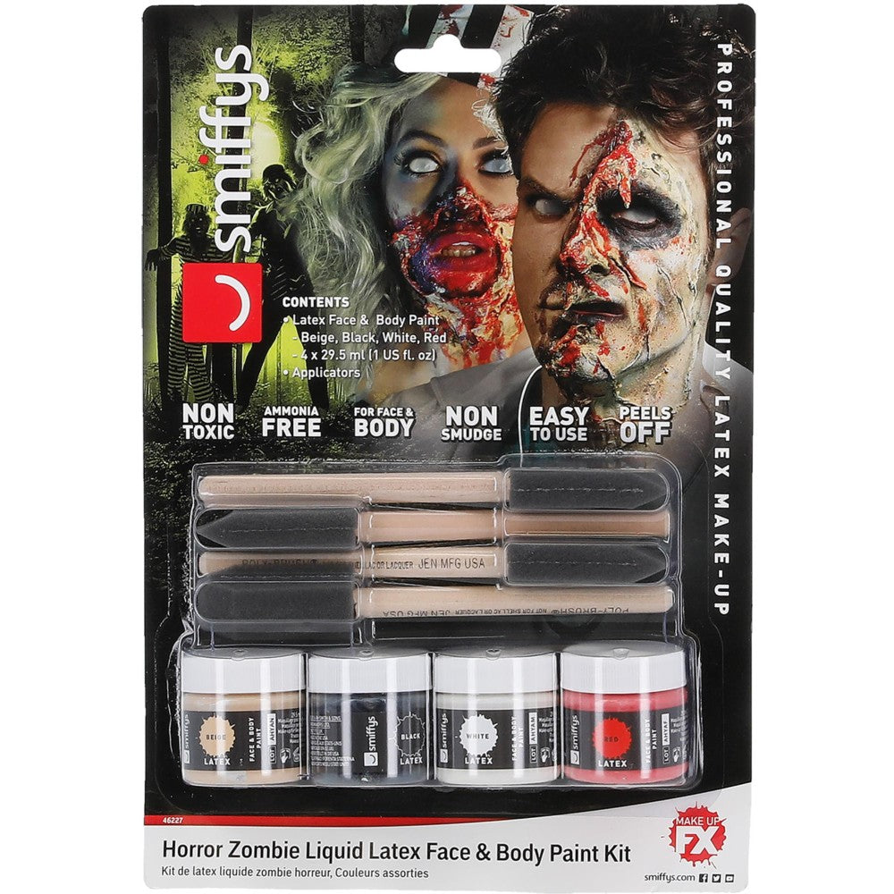 Smiffys Horror Zombie Liquid Latex Kit