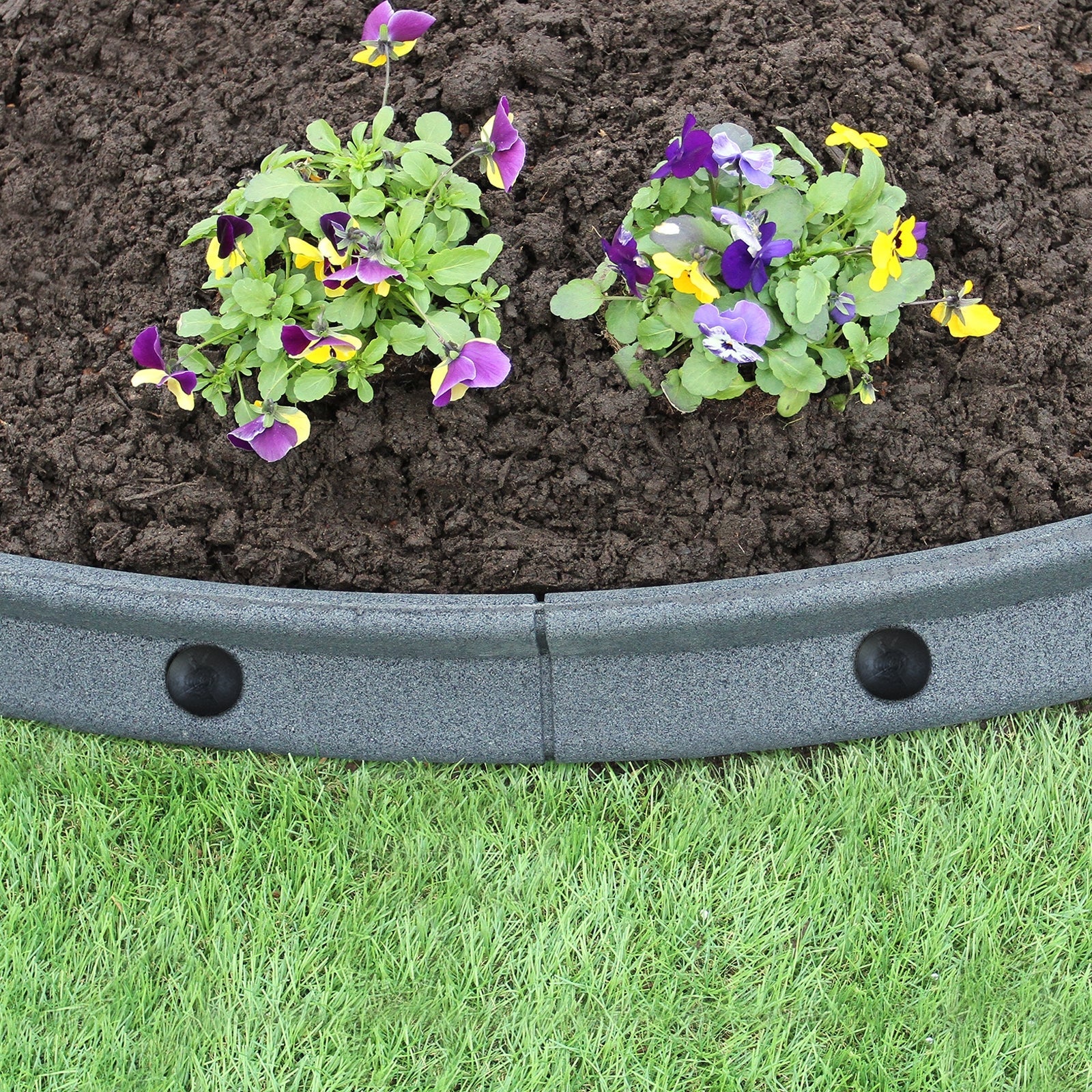 Flexible Lawn Edging 1.2m X 46 | Grey