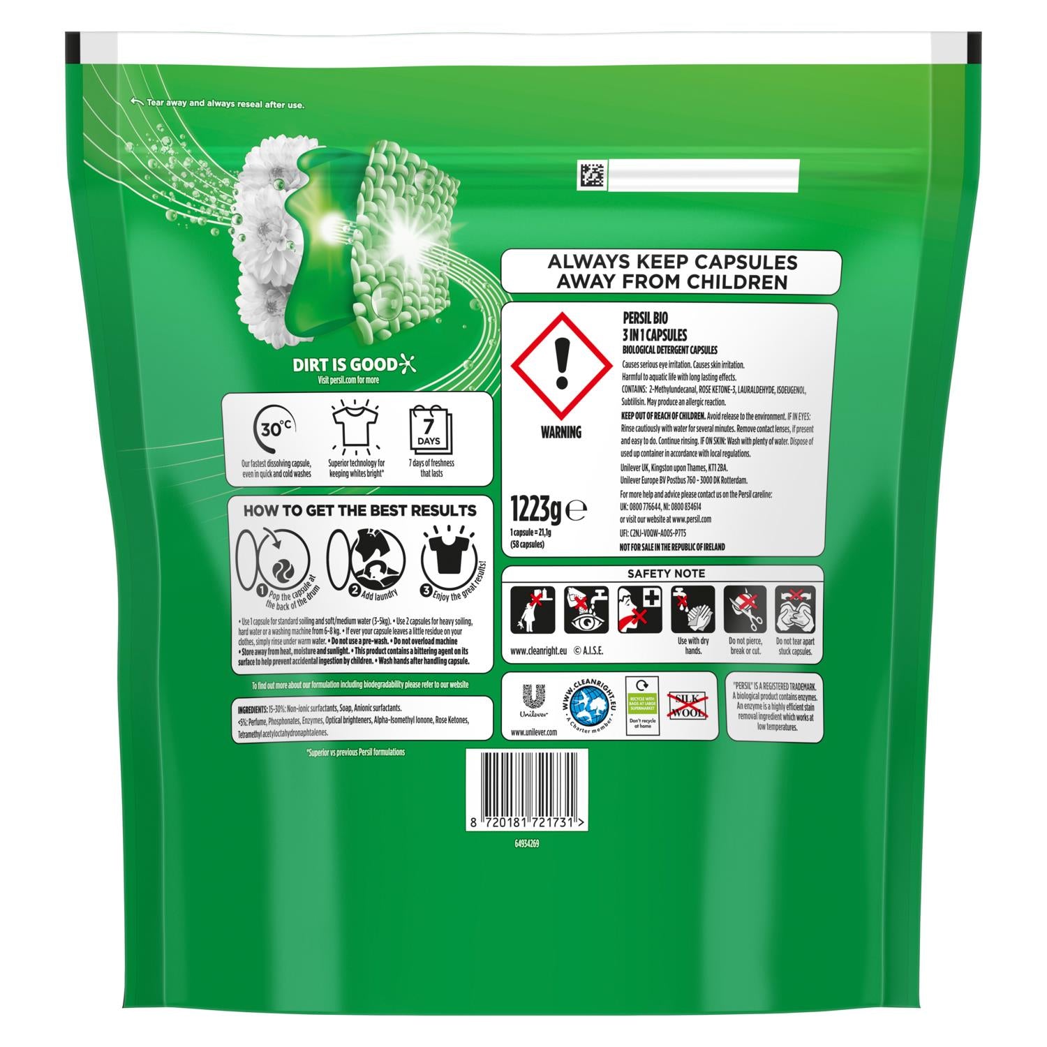 Caps 58w Bio Rheadoy Pack Of 3