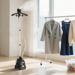 HOMCOM Clothes Steamer With Adjustable Pole 41-110 Cm Black