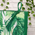 Olive Green Geometric Cushion Set Of 2 | Green