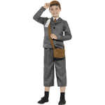 Ww2 Evacuee Boy Costume, With Jacket, Trousers | Age 10-12