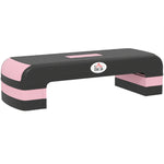 Aerobic Step Three-level Adjustable Exercise Stepper | Pink