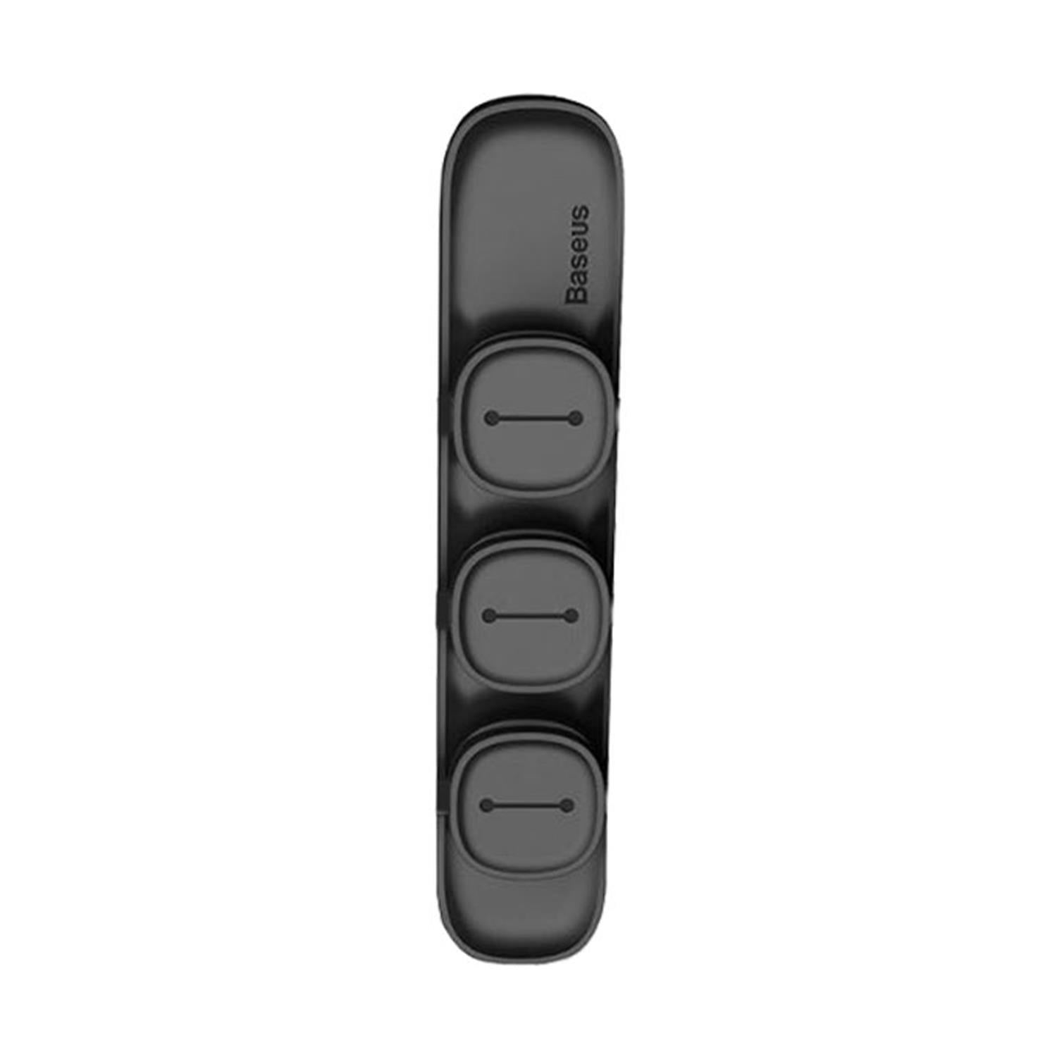 Universal 3 Magnetic Usb Cable Organizer | Black