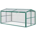 Aluminium Cold Frame Greenhouse 130x70x61cm