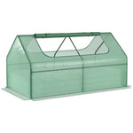 Raised Garden Bed With Greenhouse | Green