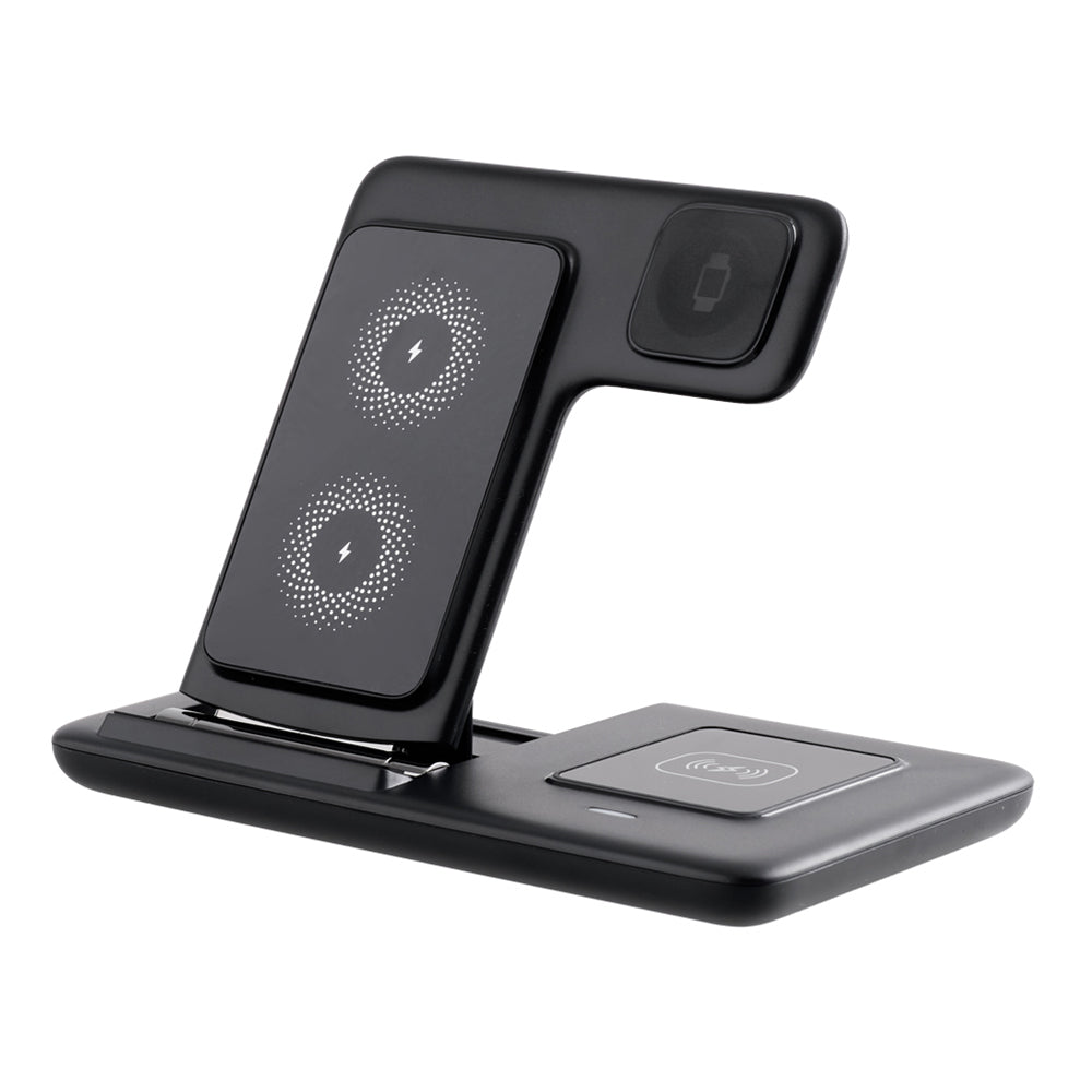 15w 3-in-1 Fast Wireless Charging Station For Apple Devices